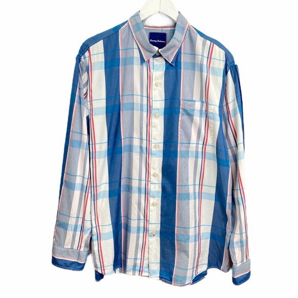Tommy Bahama Other - Tommy Bahama Men's Silk Blend Button-Down Shirt LG